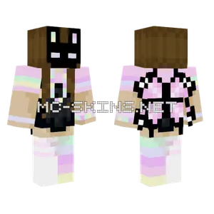 Sugar SPB Outfit w Mask Minecraft skin