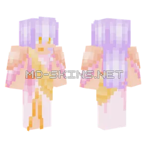 Sugarplum Girl Minecraft skin