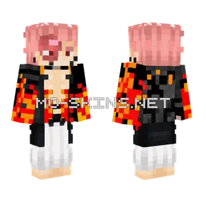 Sukuna Fuga Minecraft skin