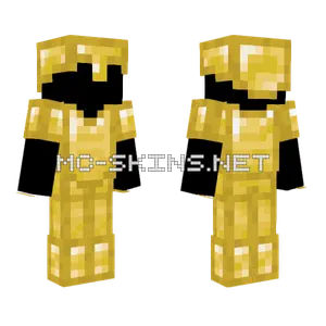 Sulfur Elemental Armor Set Minecraft skin