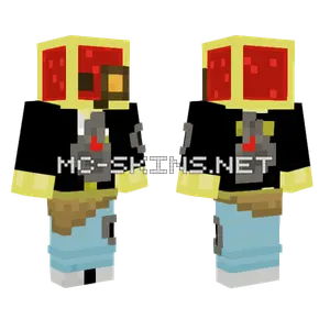 Sulfur Fallout Minecraft skin