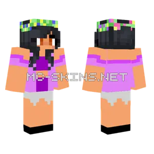 Summer Aphmau Version 2 Minecraft skin