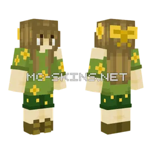 Summer Breeze Shaded Minecraft skin