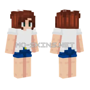 Summer Days Minecraft skin