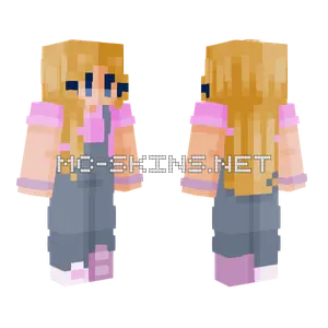 Summer End Outfit Minecraft skin