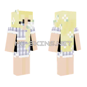 Summer Flowers Minecraft skin