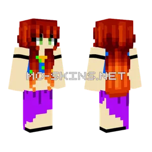 Summer Girl Minecraft skin