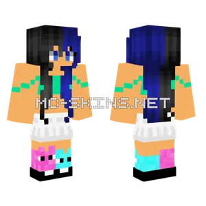 Summer Girl Minecraft skin