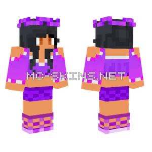 Summer Lights Aphmau Minecraft skin