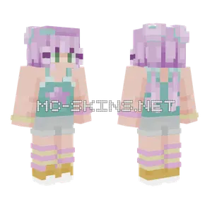 Summer Outfit Minecraft skin