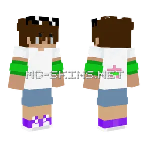 Summer Time Outfit Minecraft skin