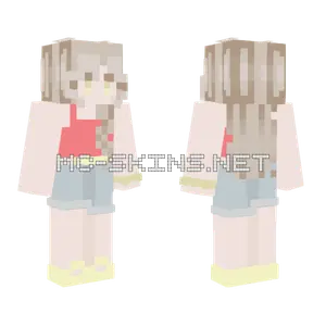 Summervibes Girl Minecraft skin