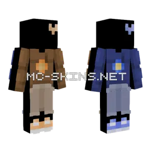 Sun and Moon Raffle Minecraft skin