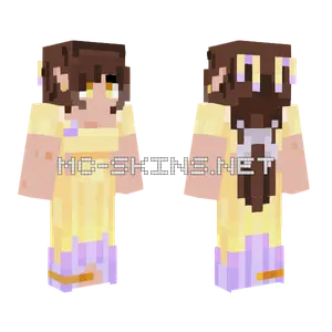 Sun Fairy Minecraft skin