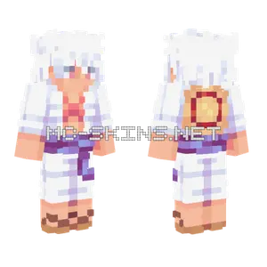 Sun God Nika Minecraft skin