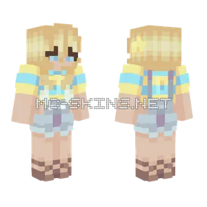 Sun Kissed Girl Minecraft skin