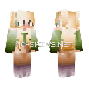 Sunflower Daisies RCE Minecraft skin