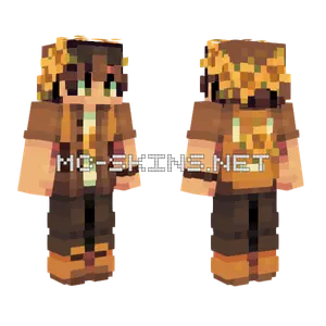 Sunflower Field SFA Minecraft skin