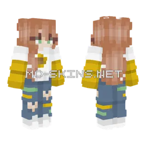 Sunflower RCE Minecraft skin