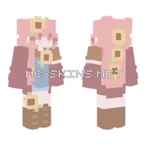 Sunflowers Trade Minecraft skin