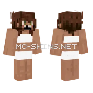 Sunnbleached Real Base Minecraft skin