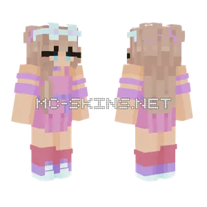 Sunny Day Girl Minecraft skin