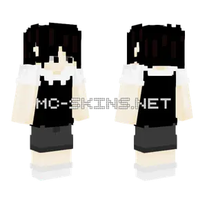 Sunny From Omori Minecraft skin