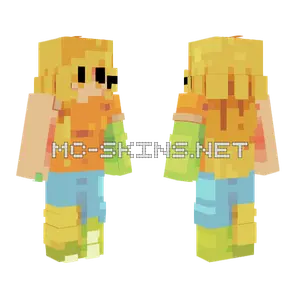Sunny Overalls Girl