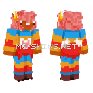 Sunny Rainbows Minecraft skin