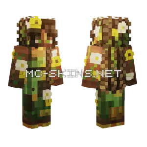 Sunroot Minecraft skin