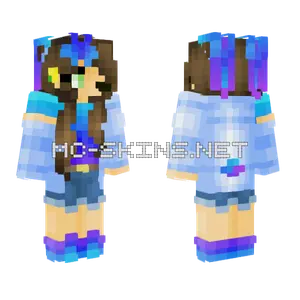 Sunset Forest Persona V3 Minecraft skin