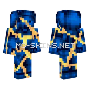 Sunset Sodalite Steve Minecraft skin