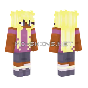 Sunshine Lemonade Peace Minecraft skin