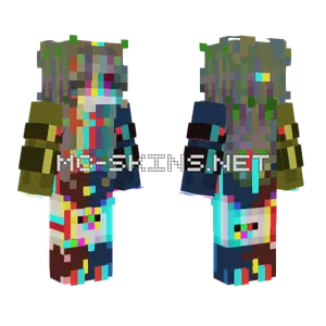Super Glitch Skin Minecraft skin