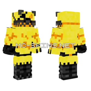 Super Grim Foxy Minecraft skin