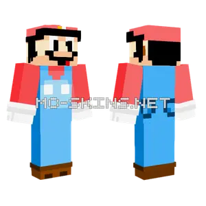 Super Mario World GBA Minecraft skin