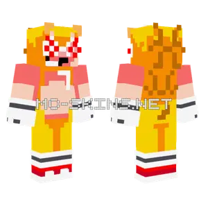 Super Sonic 2 Minecraft skin