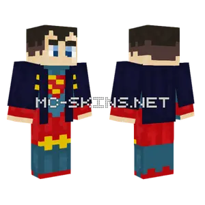 Superboy Johnathan Kent Minecraft skin