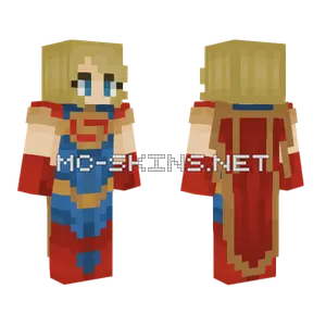Supergirl Injustice 2 Minecraft skin