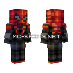 Superior Spider-Man Weird Lightsourcing Minecraft skin
