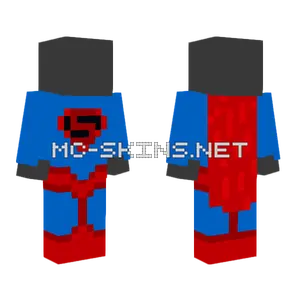 Superman Minecraft skin