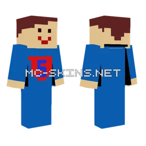 Superman Suit Minecraft skin