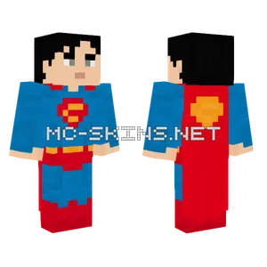 Superman Superman 2025 Minecraft skin