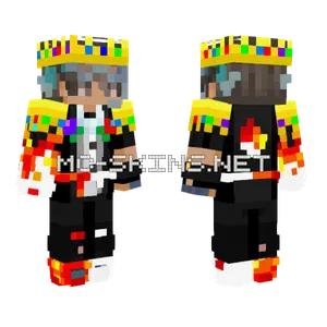 Supraflame Nufuli Blisss Wisp Minecraft skin