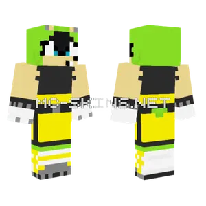 Surge The Tenrec V2 Minecraft skin