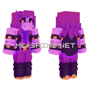 Susie Dark World Deltarune Minecraft skin
