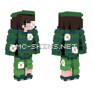 Swamp Lily Witch Minecraft skin