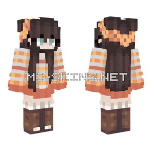 Sweater Weather Girl Minecraft skin