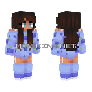Sweet Summer Blueberries Minecraft skin