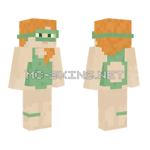 Swimmer Alex Minecraft skin
